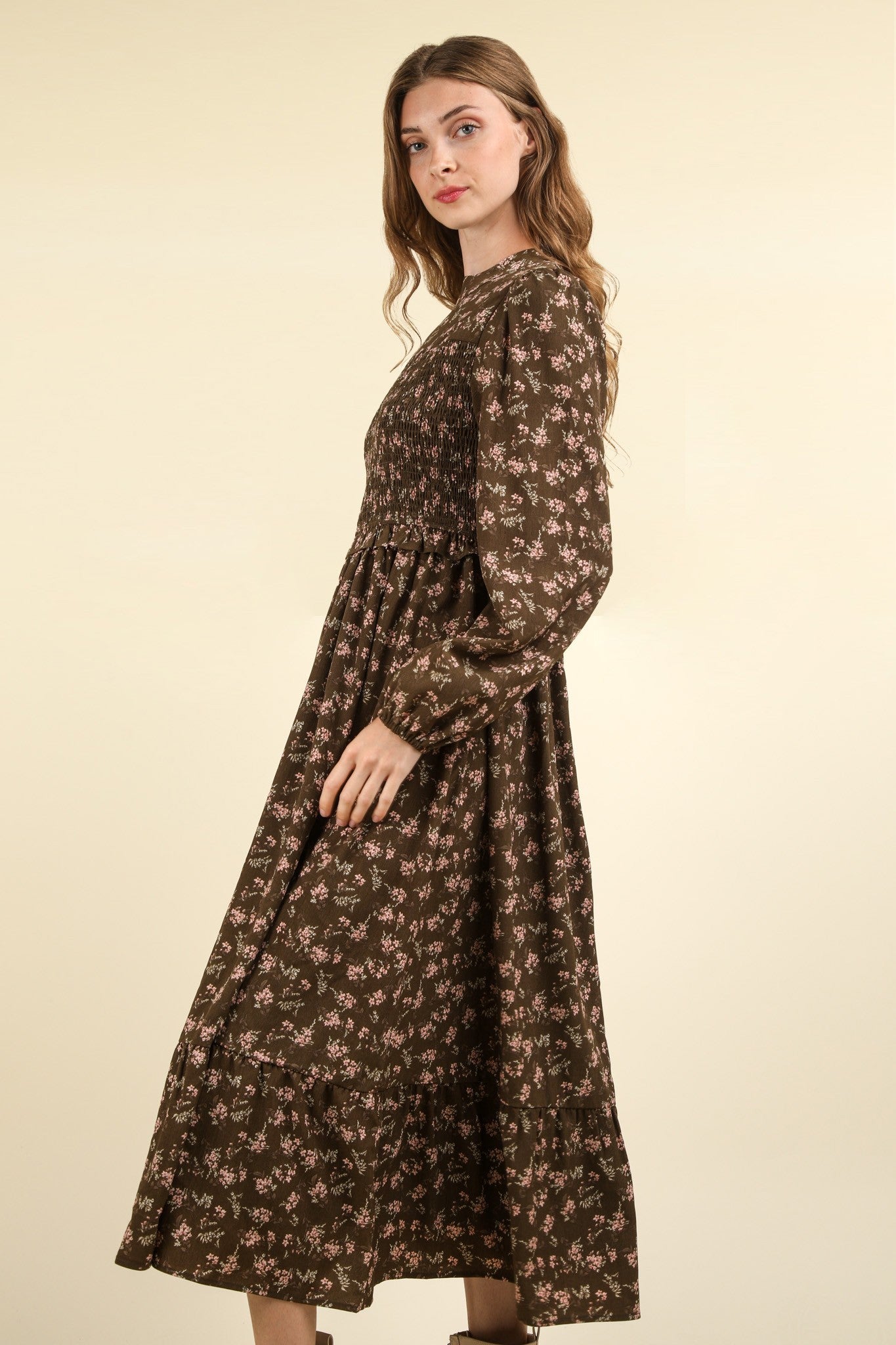 Dress olive