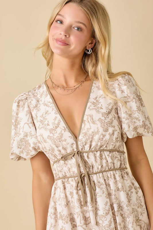Dress caramelo