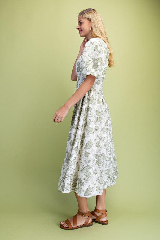 Dress pistacho