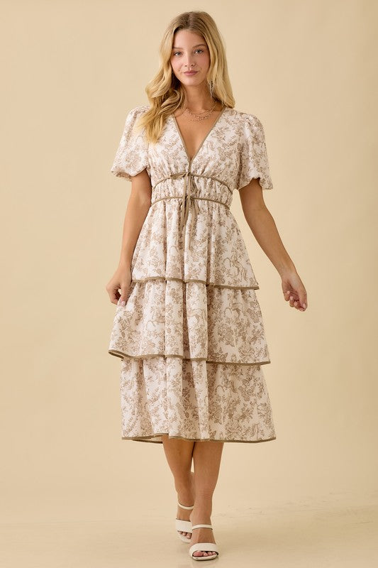 Dress caramelo