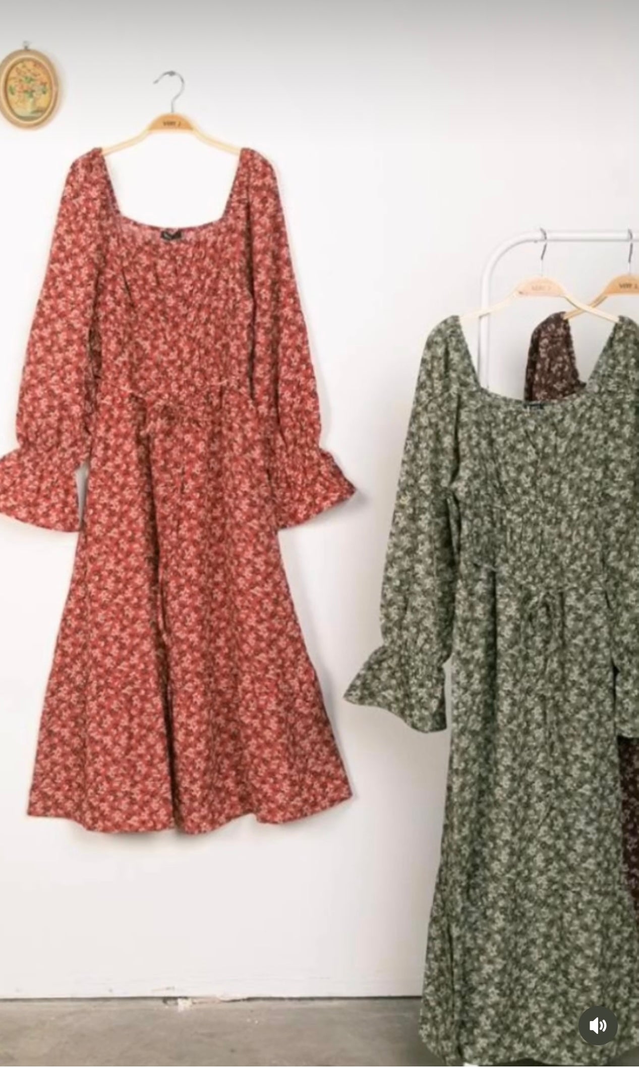 Dress olivo
