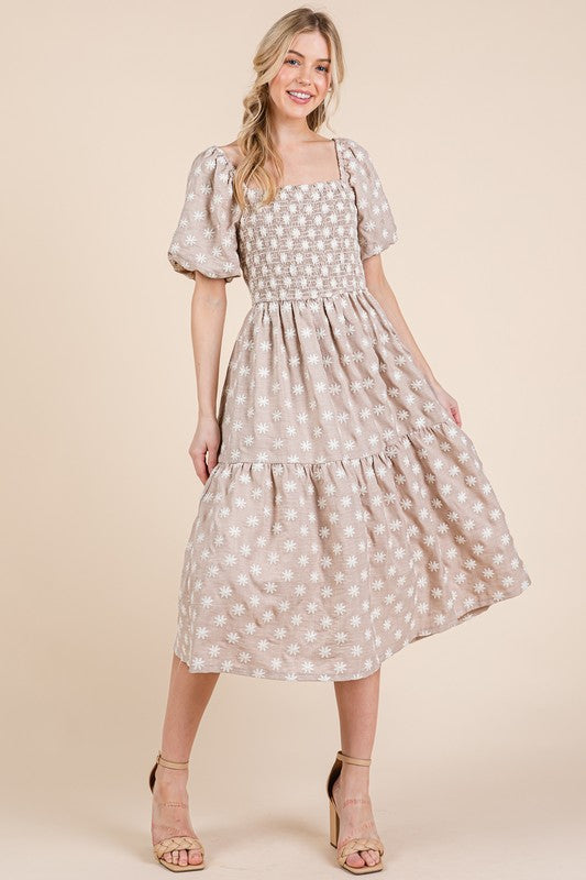 Dress caramelo