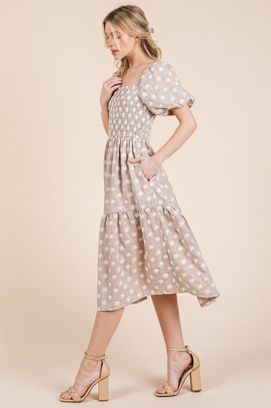 Dress caramelo