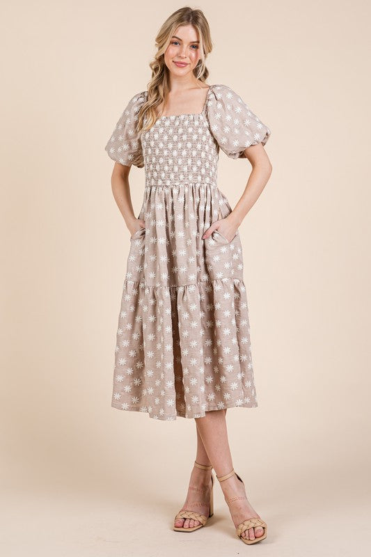 Dress caramelo